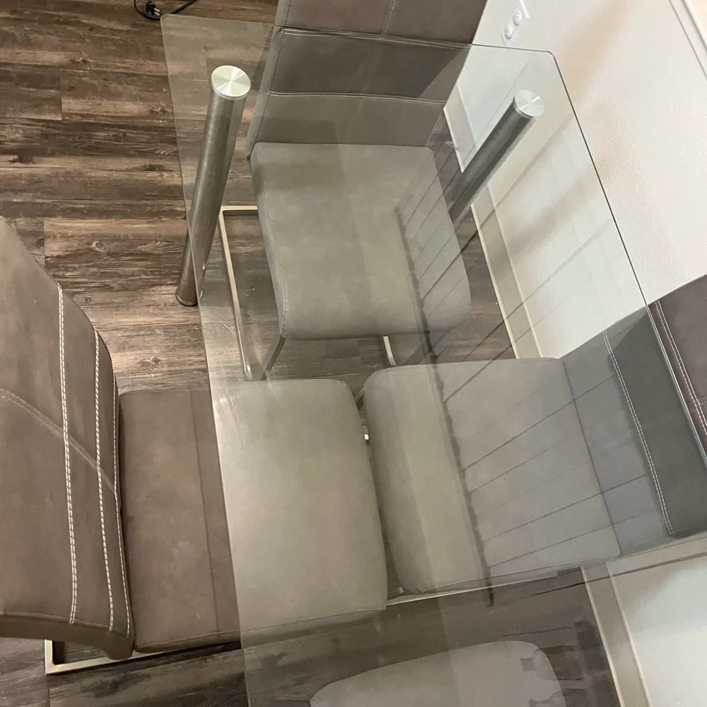 Brand new table with chairs